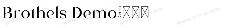 Brothels Demo字体转换